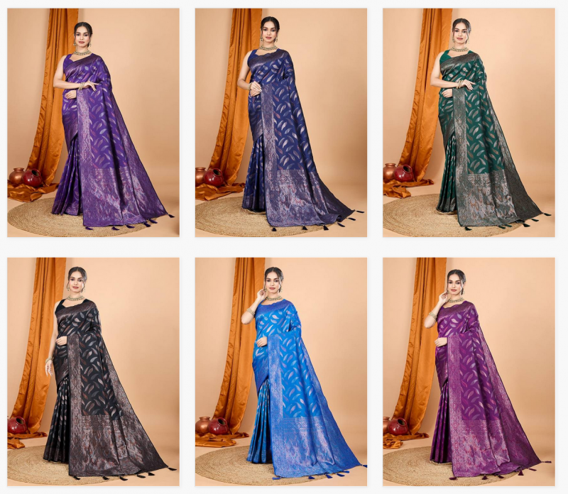 Maahi 177 Festive Wear Stylish Silk Saree Wholesale Online