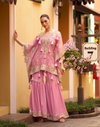 Magic By Sayuri Viscose Hand Mirror Kaftan With Gharara Wholesale Price In Surat