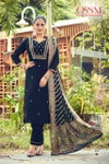 Monalisa Vol 7 By Ossm Roman Silk Wholesale Kurti With Bottom Dupatta In India