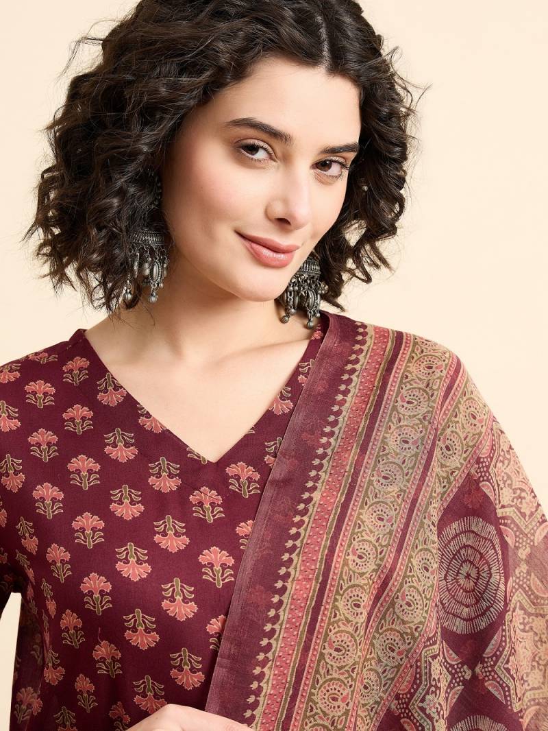 Dhruvi 298 Rayon Printed Kurti Bottom With Dupatta Wholesale Clothing Suppliers In India