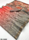 Rajyog Rainbow Digital Soft Tusser And Printed With Zari Border Saree Wholesale Distributors In India