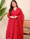 Dhruvi 534 Viscose Printed Kurti With Bottom Dupatta