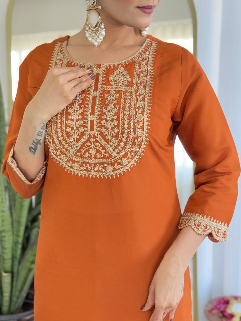Vx 121 Viscose Rayon Kurti Bottom With Dupatta Online Wholesale