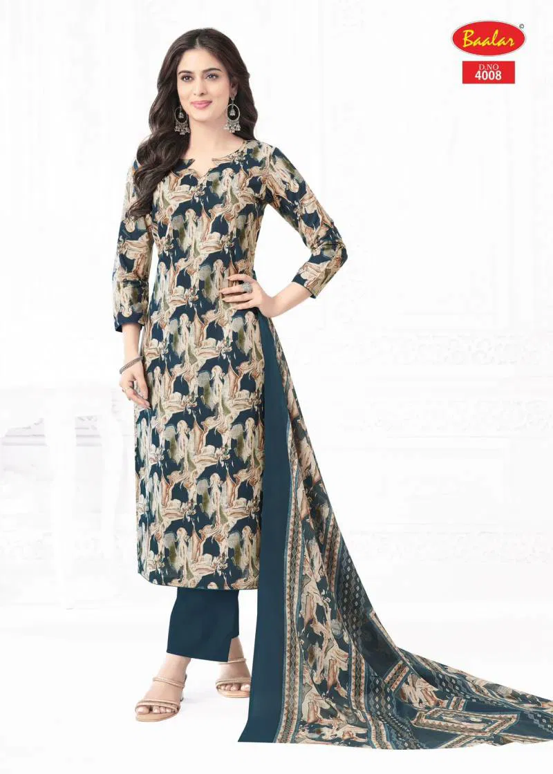 Pashmina Vol 4 By Baalar Lawn Cotton Printed Dress Material Exporters In India