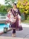 Nandita By Paavi Vertical Wholesale Kurti With Bottom Dupatta In India

