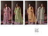 Ellahi 3141 By Gnaga Bemberg Silk Embroidered Suit Exporters In India