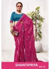 Shantipriya 10 By Vallabhi Brasso Floral Printed Saree