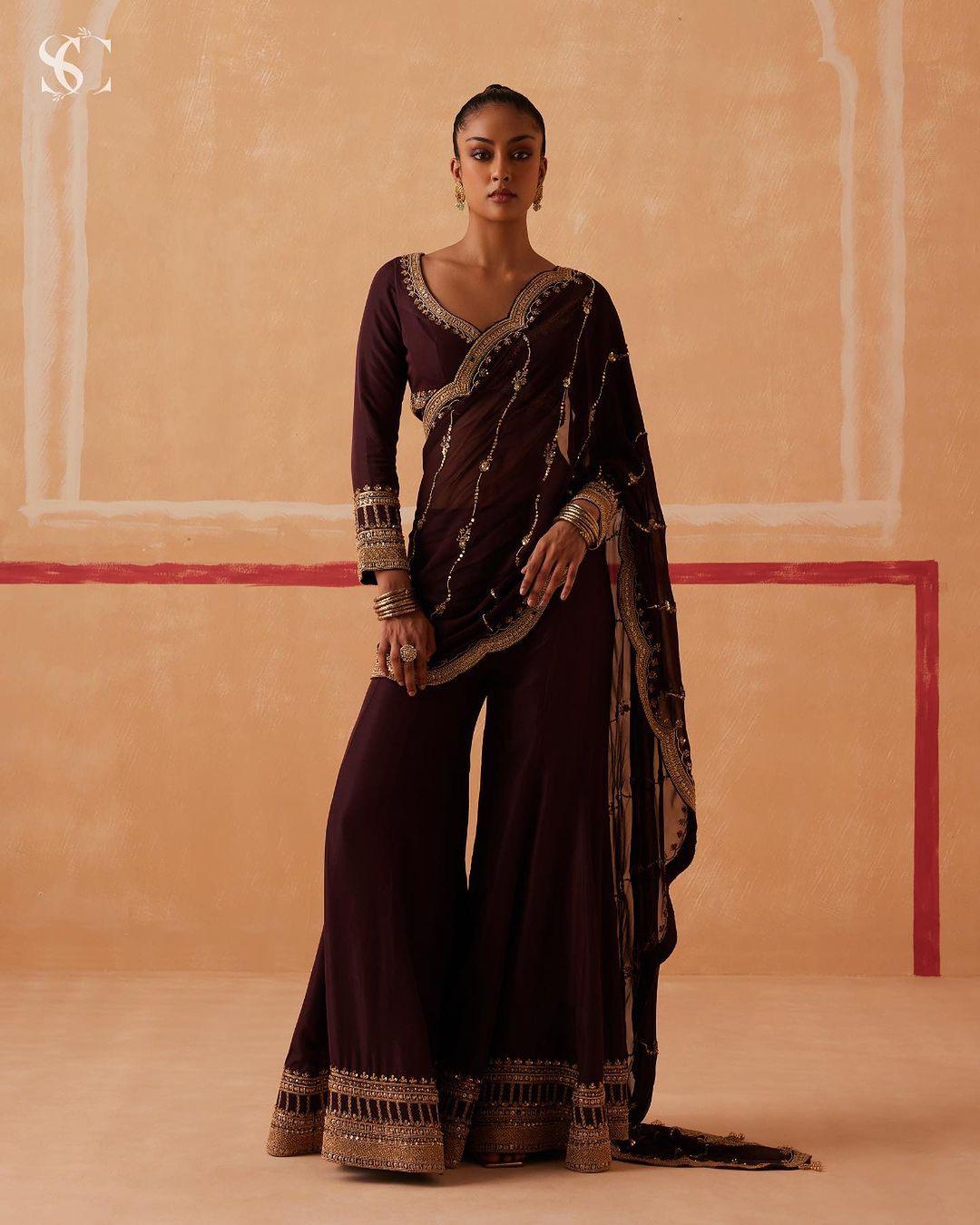 Lg 1809 Indo Western Lehenga Choli Wholesalers in Delhi