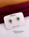 Diamond Kundan And High Gold Earrings Exporters in India