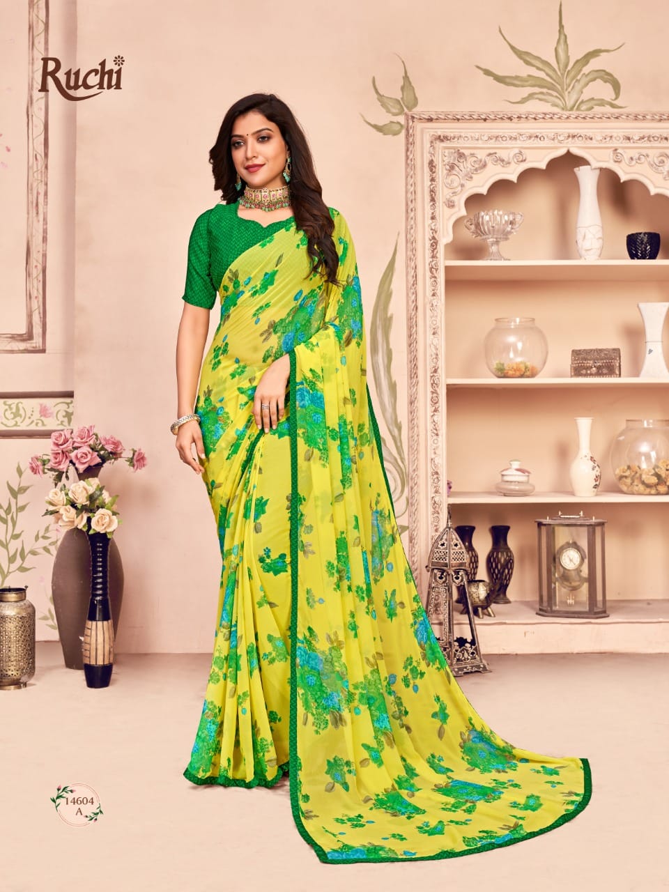 Ruchi Nimayaa 11th Edition Casual Daily Wear Georgette Printed Saree Collection