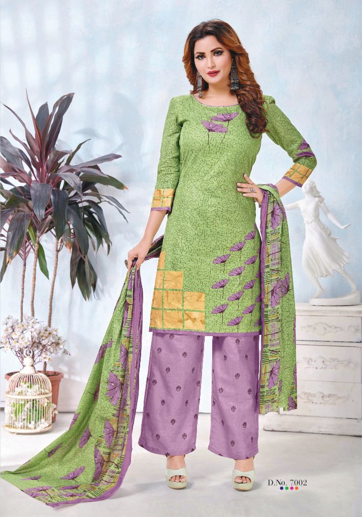 Sc Liza 7th Edition Cotton Printed Casual Daily Wear Dress Material Collection
