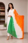 Independence Day 2026 Indian Spirit Tiranga Dupatta
