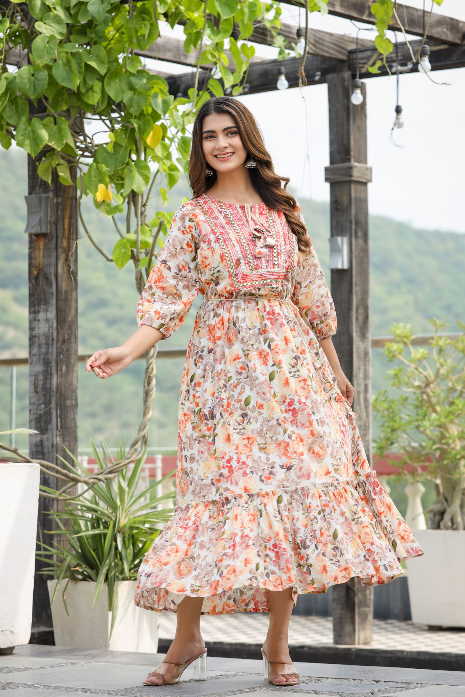 Story Pure Mal Cotton Printed Long Kurtis Catalog