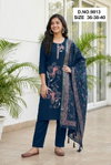 Gayatri 9812 And 9813 Roman Silk Kurti With Bottom Dupatta Exporters In India