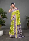 Bt 7104 Block Printed Stylish Cotton Sarees Wholesalers In Delhi