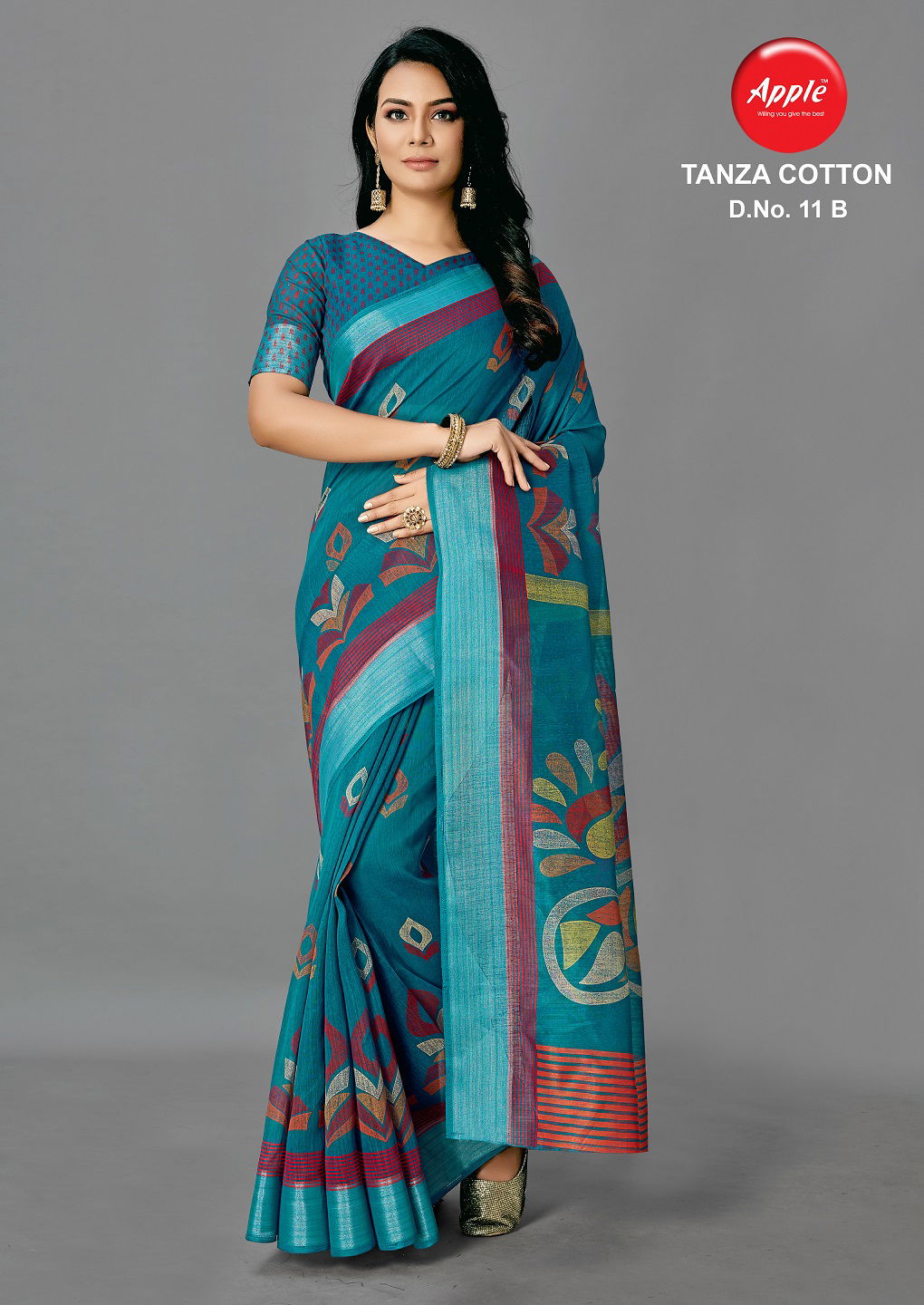 Apple Tanza Cotton 11 Latest Casual Regular Wear Cotton Saree Collection
