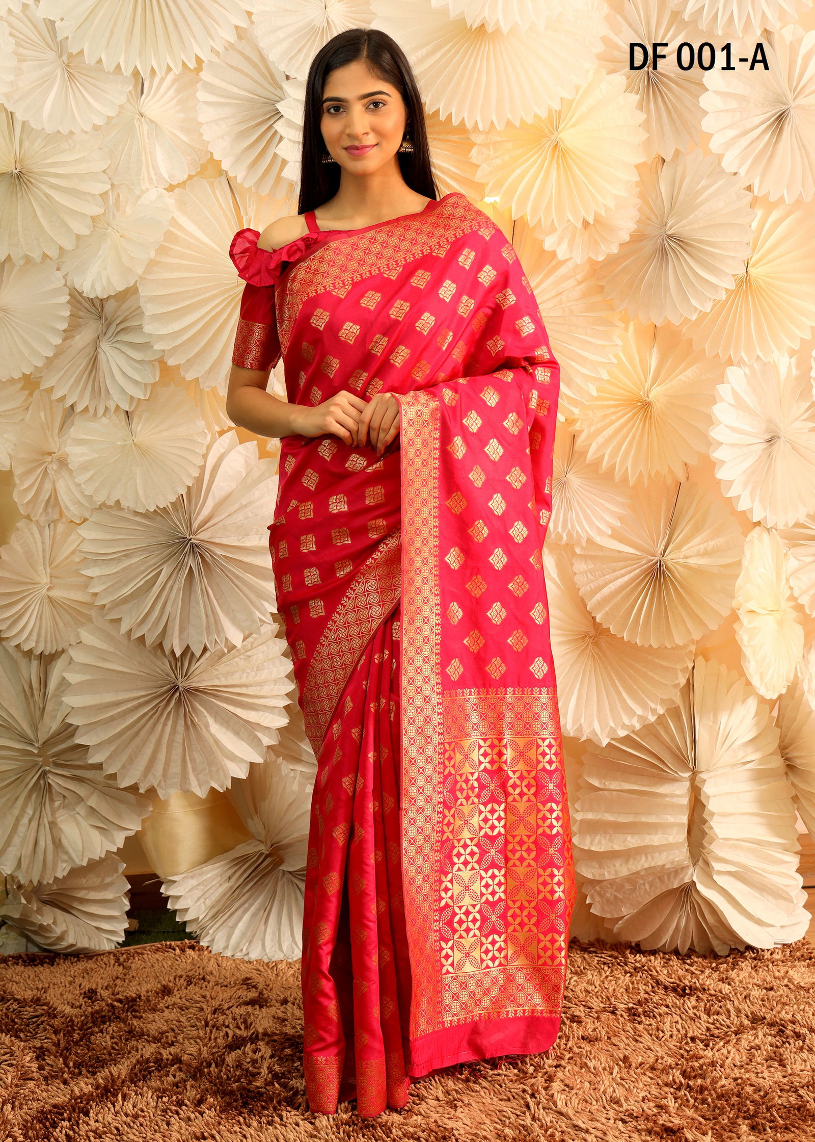 New Arrival Df 1 Lichi Latest Fancy festive Wear Heavy Silk Saree Collection