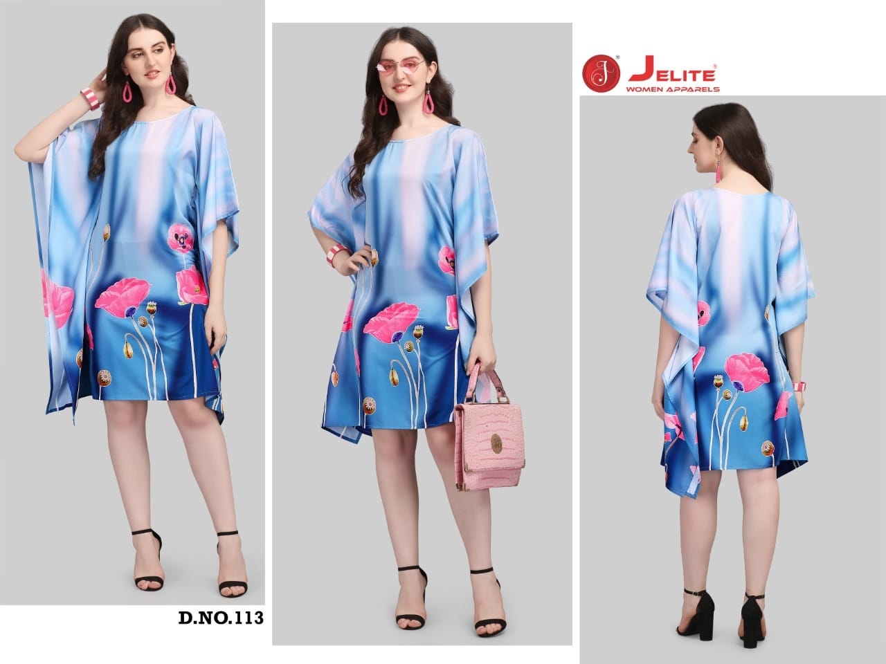 Jelite Kurti Kaftans 2 Latest Fancy Casual Wear Collection
