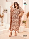 Fire Walk Vol 10 Kaftan Kurti Wholesale Market in Surat With Price
