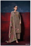 Isalith 3715 By Ganga Cotton Satin Designer Salwar Suits Exporters In India