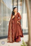 KF 5025 Kalaai Chinon Foil Printed Kurti With Bottom Dupatta Suppliers In India
