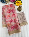 MG 419 Digital Printed Linen Non Catalog Sarees Wholesale Price In Surat