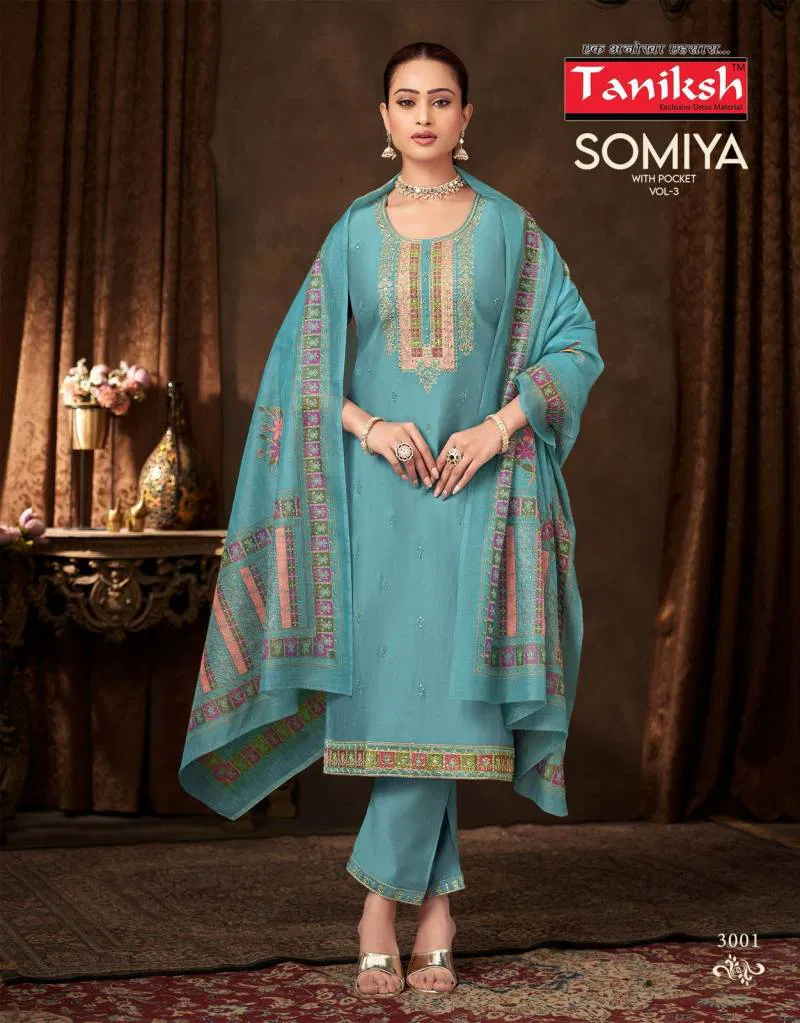 Somiya Vol 3 By Taniksh Roman Kurti Bottom With Dupatta Wholesale Online