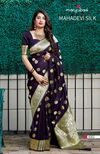 Manjubaa Mahadevi Latest Fancy Heavy Festive Wear Designer Silk Sarees Collection
