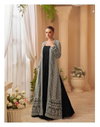 Kasmira By Sayuri Chinon Silk Wholesale Gown Jacket With Belt In India
