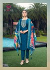 Heer By Woodee Viscose Vatican Kurti With Bottom Dupatta Wholesale Online