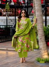 Romaniya Vol 1 By Kajal Style Vertican Kurti With Bottom Dupatta Orders In India