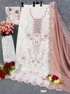 Mah E Rooh 5154 A To F Georgette Embroidery Salwar Suits Collections