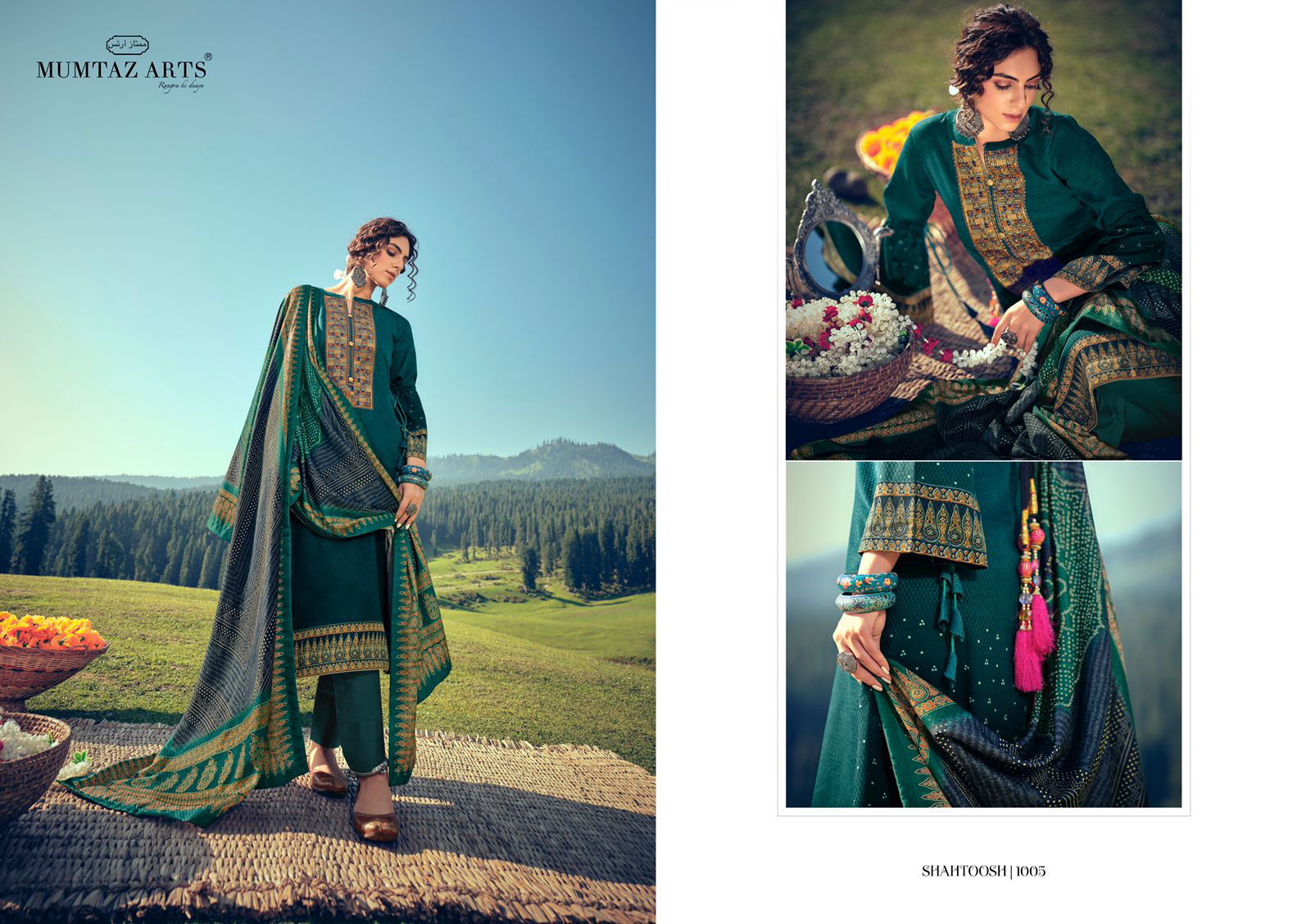 Mumtaz Shahtoosh Lawn Cotton Exclusive Digital Print Fancy Regular Wear Designer Dress Material Catalog