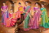 Fairmont Silk Saroski Vol 1 By Saroj Kanjivaram Silk Saree Wholesale Online