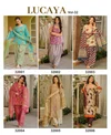 Lucaya Vol 32 By Lucaya Cambric Cotton Kurti Farsi Salwar With Dupatta
