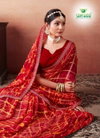 Rangpanchami By Sanskar Latest Bandhani Saree Wholesale Clothing Distributors In India