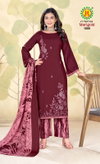 Marigold Vol 1 By Jt Rayon Embroidery Surat Dress Material Wholesale Market
