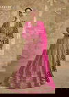 Royal Gold By Sayuri Georgette Designer Gown With Dupatta Exporters In India