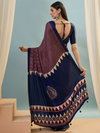 Lux 14 Semi Modal Fancy Printed Saree Wholesale Clothing Suppliers In India