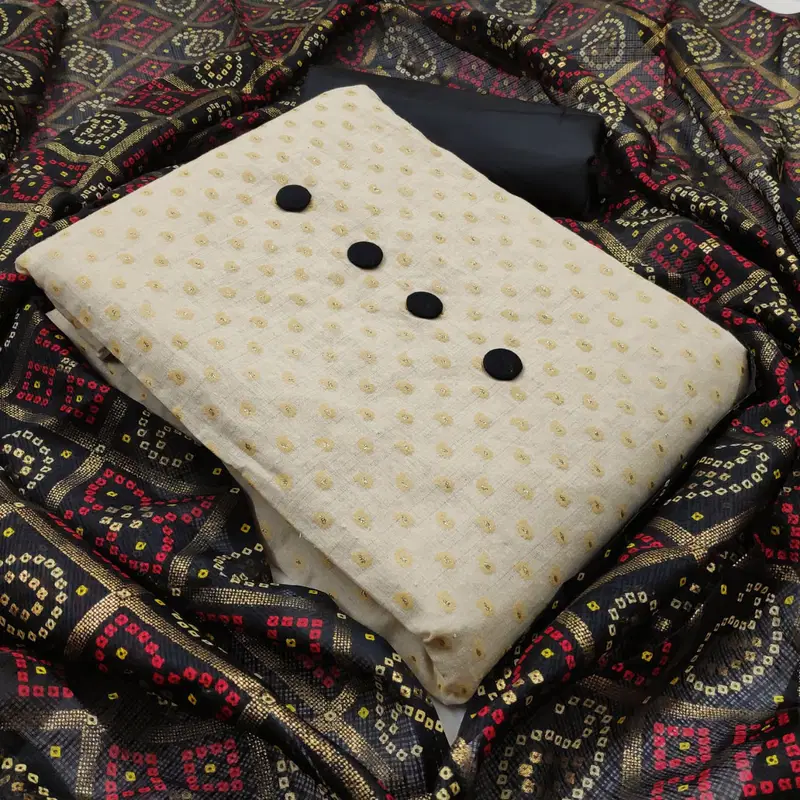 Sc 5001 Latest Khadi Cotton Casual Wear Designer Dress Material Collection
