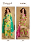 Sofiya By Gulkayra Chinon Embroidery Wholesale Readymade Suits In India
