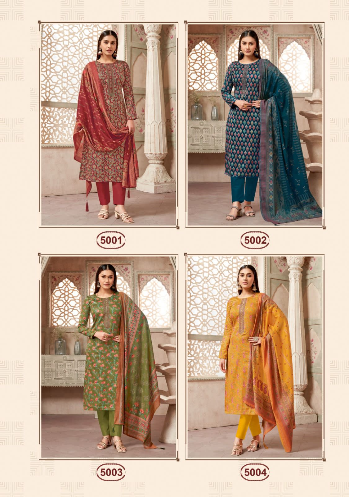 Suryajyoti Kalki Vol 5 Printed Cotton Dress Material Catalog
