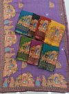 Tulsi Vol 1 By Kashvi Dull Moss Kesab Border Saree 