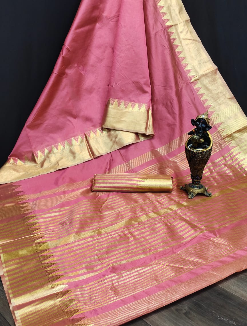 Asam Silk Vol 1 Exclusive Designer Casual Wear Silk Saree Collection 