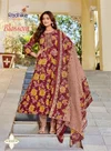 Blossom Vol 8 By Radhika Cotton Printed Wholesale Anarkali Kurti Set In India