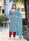 Kairaa By Woodee Rayon Kurti With Bottom Dupatta Wholesalers In Surat