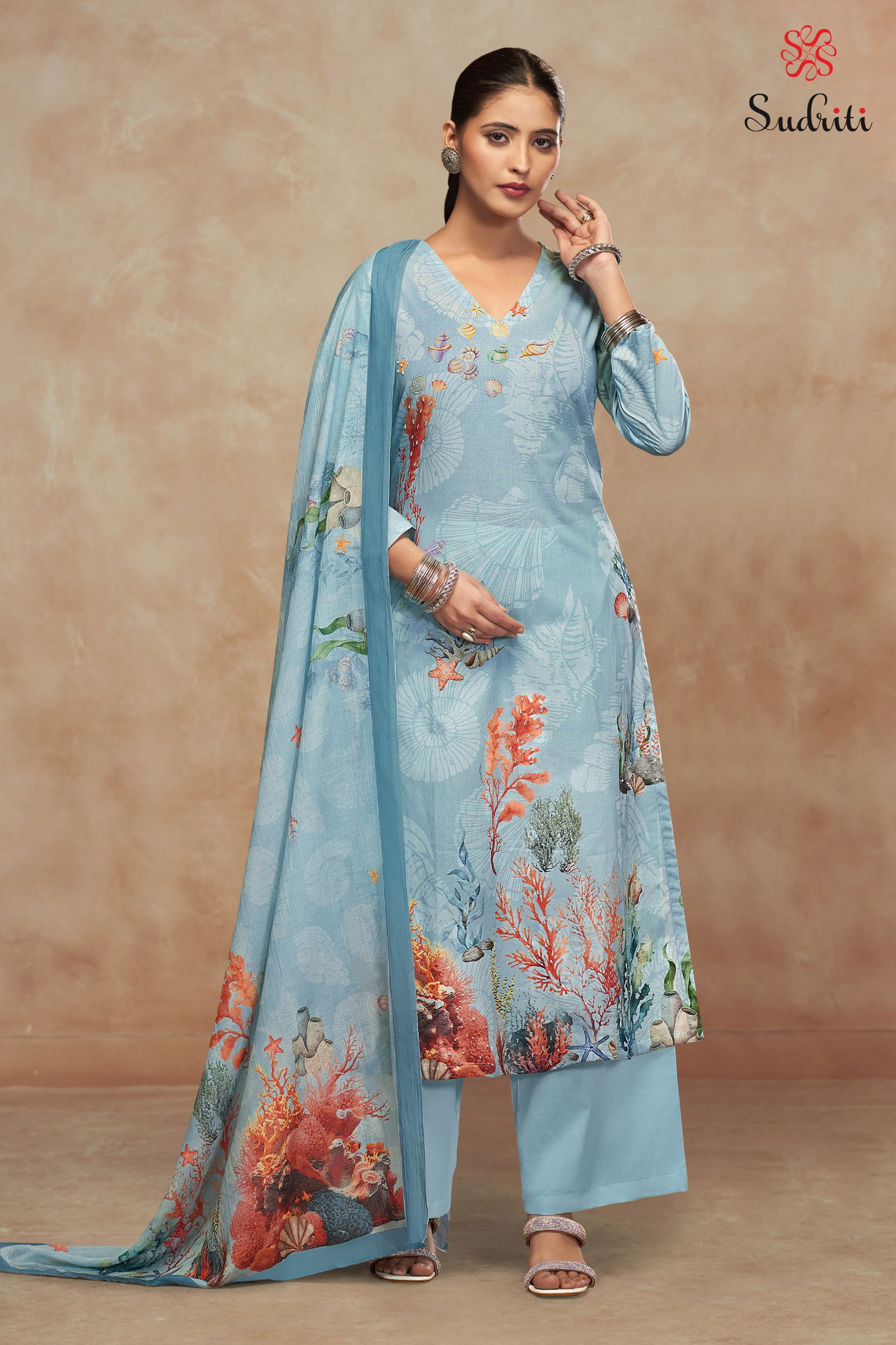 Amanat By Sudriti Lawn Cotton Printed Salwar Suits Wholesale In India