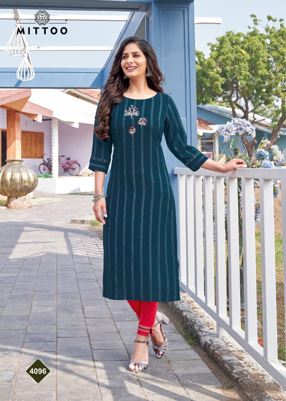 Mittoo Mohini 12 New Designer Ethnic Wear Kurti With Bottom Collection