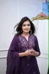 Kf 3105 Kalaai Reyon Slub Kurti With Bottom Dupatta
