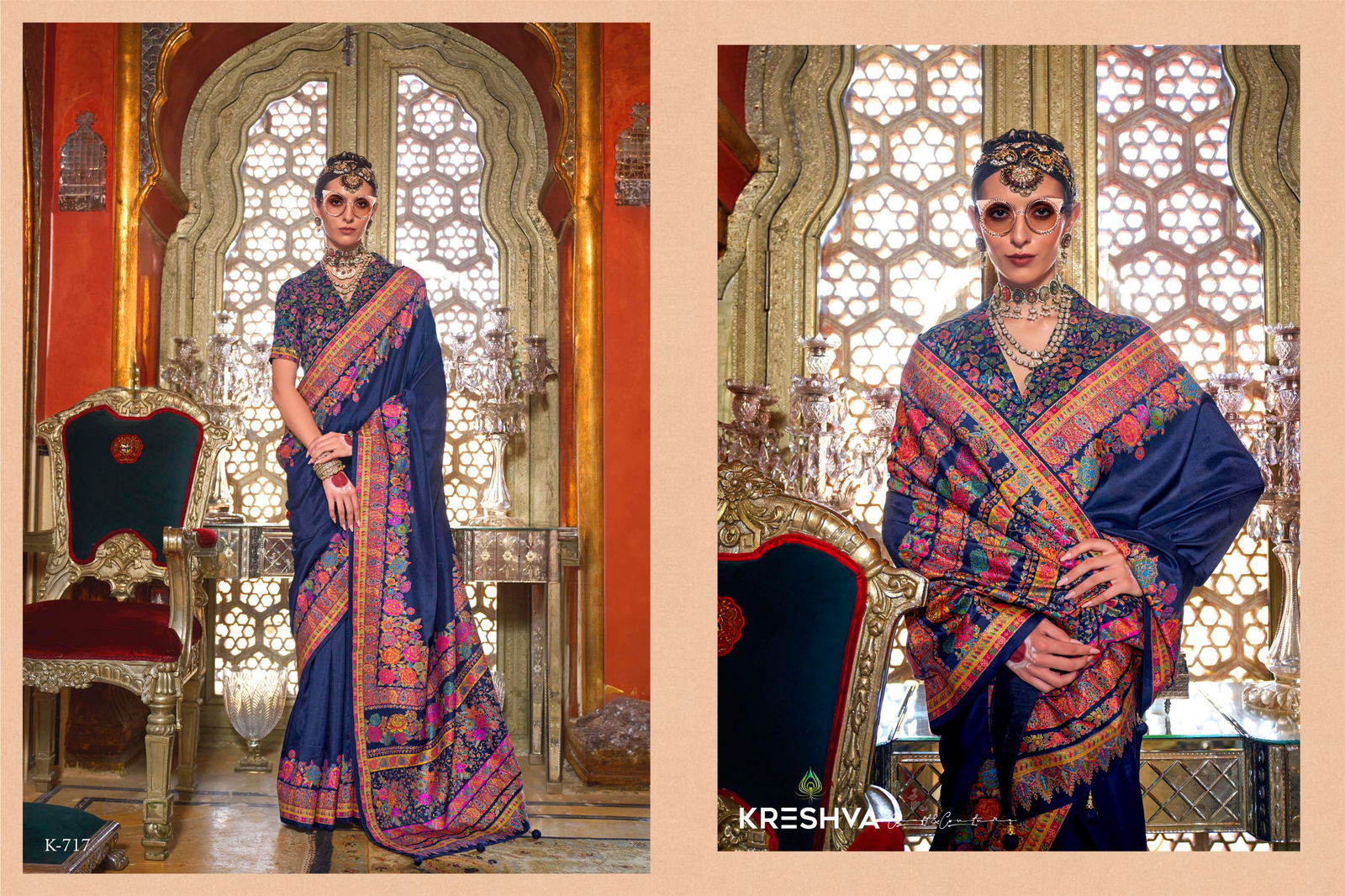 Padmaja By Kreshva Silk Printed Wholesale Sarees Wholesale In India